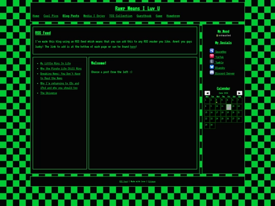 blog screenshot