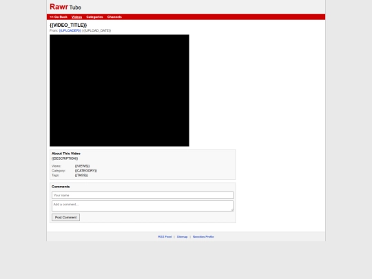 videos screenshot