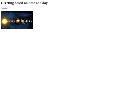 greetings/functions screenshot