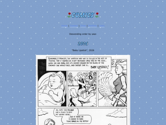 comics screenshot