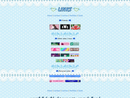 links screenshot