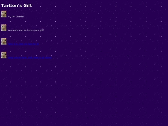 tarltongift screenshot