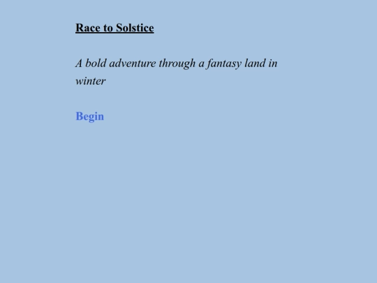 Race to Solstice screenshot