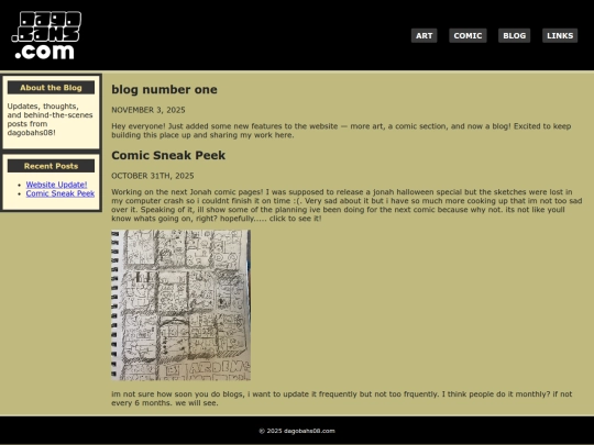 blog screenshot