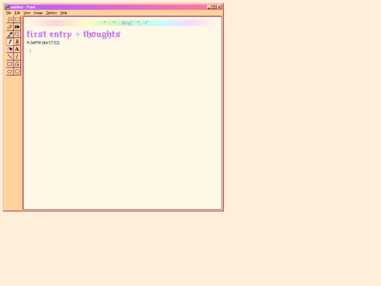 blog screenshot