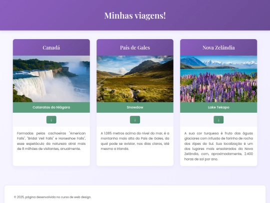 exercicios/albumdeviagem screenshot