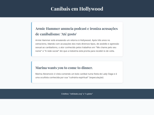exercicios/artigos screenshot
