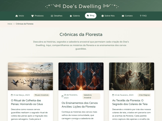 exercicios/blog screenshot