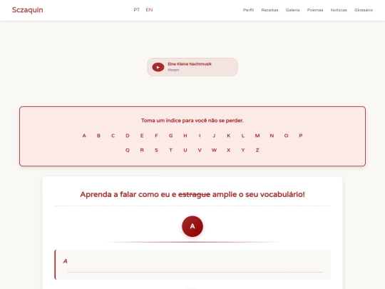 glossario/glossario screenshot