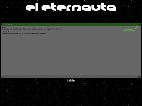 Chat screenshot