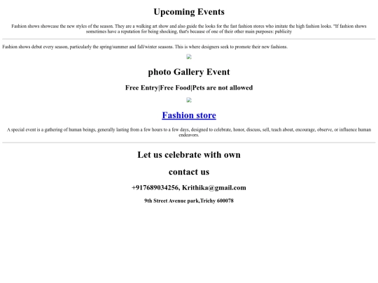 events/Gowsica screenshot