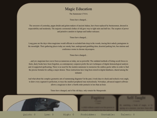 The_Summoner_CYOA screenshot