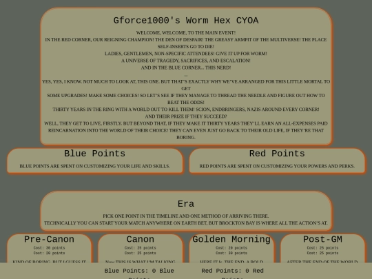 Worm_Hex_CYOA screenshot