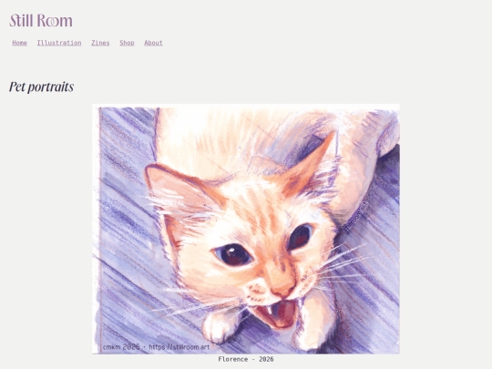 illustration/pet-portraits screenshot
