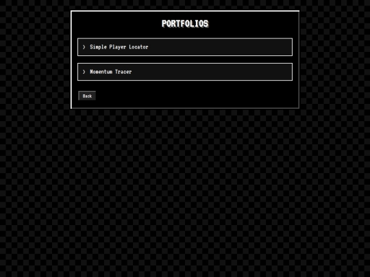 portfolios screenshot