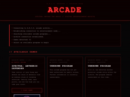 Arcade screenshot