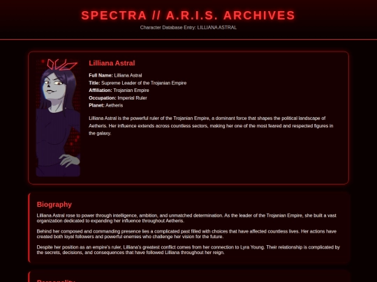 LillianaAstral screenshot