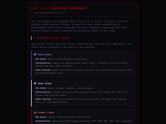 RunicLanguage screenshot