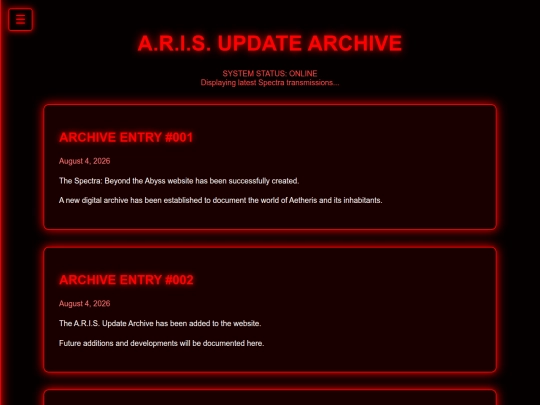 updates screenshot