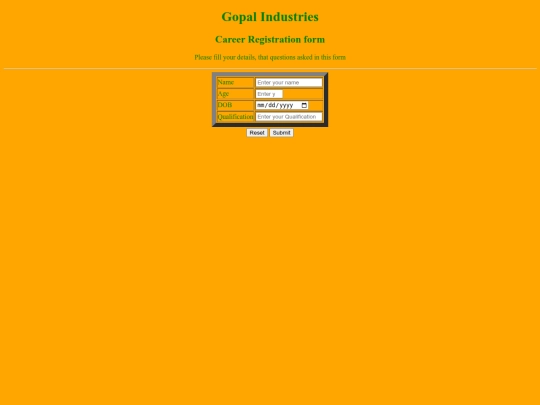 Gopal Industries/Gopal screenshot