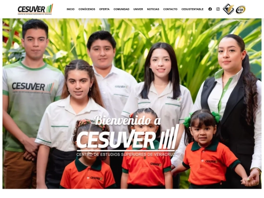 CESUVER/Inicio screenshot