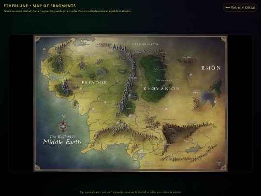 Etherlune crystal/middleearth screenshot