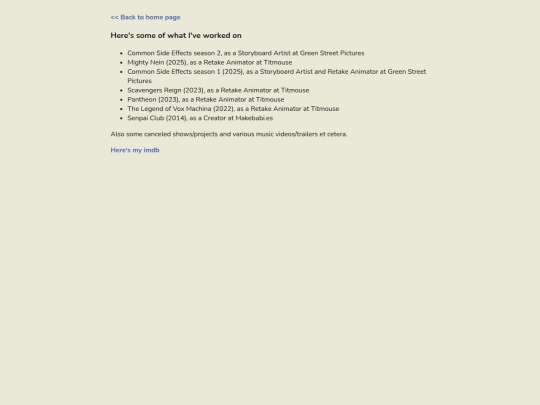 resume screenshot
