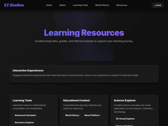 resources screenshot