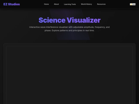 science-visualizer screenshot