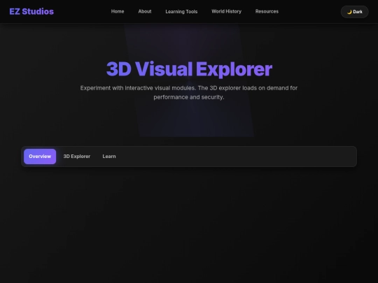 visual-explorer screenshot