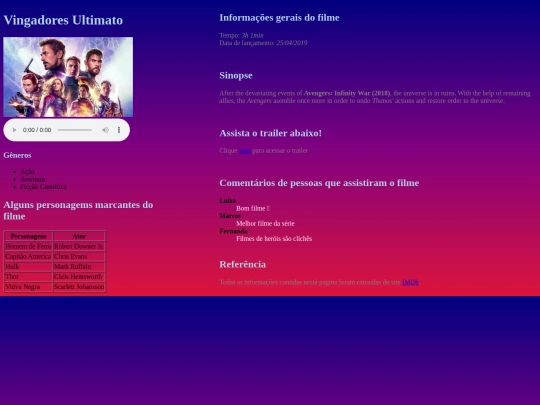 Vingadores/Vingadores screenshot