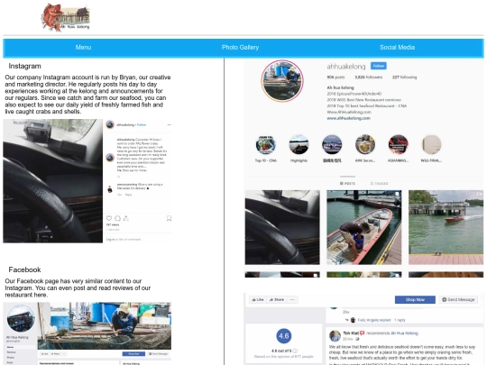 pages/social-media screenshot