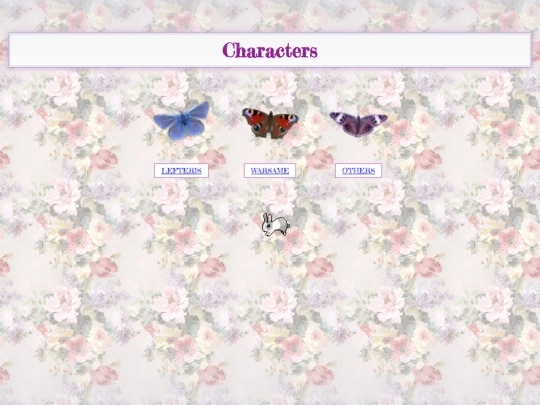 characters screenshot