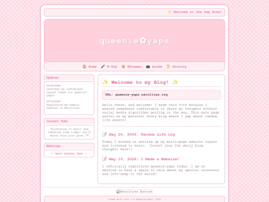 index screenshot
