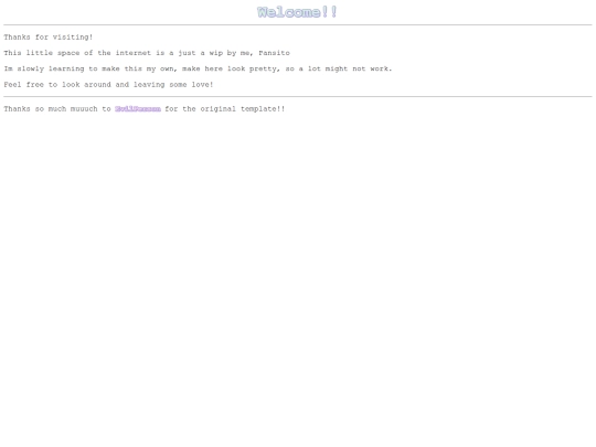 mainiframe/welcome screenshot