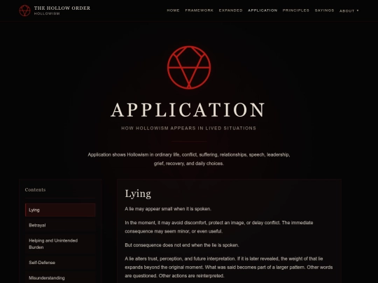 application screenshot