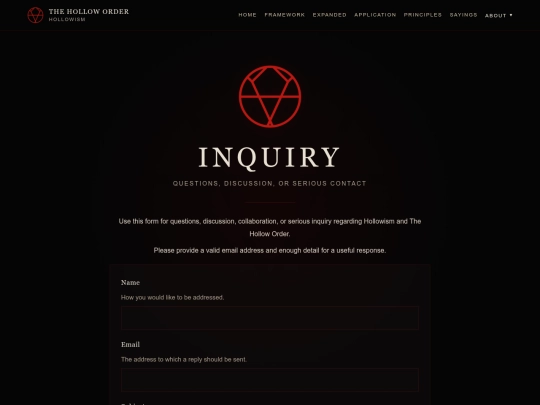 inquiry screenshot