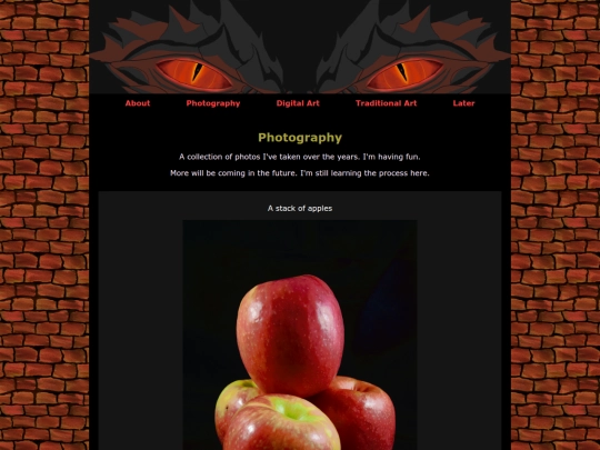 art/photography screenshot