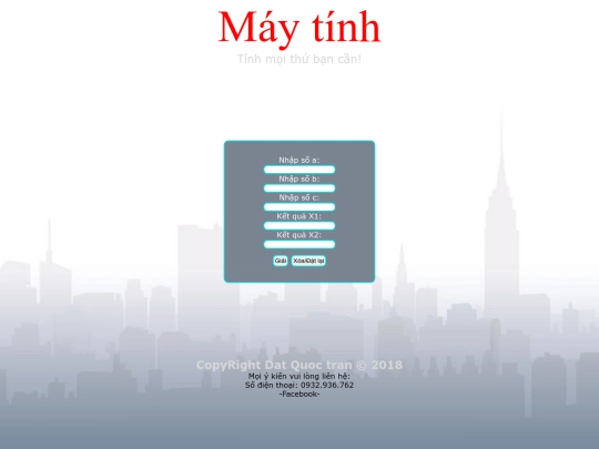 Calculator/PTBH/PTBH screenshot