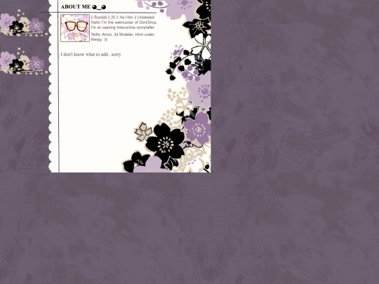 Aboutme screenshot