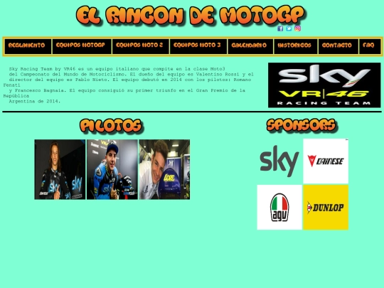 html/Sky VR46 screenshot