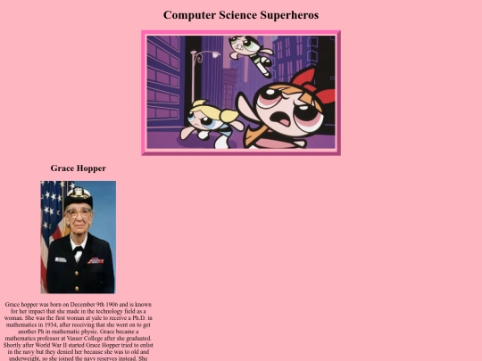 OliviaHathcockCSPsuperheros screenshot