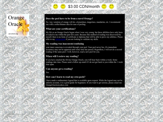 FAQ screenshot