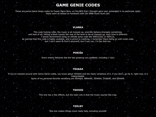 gamegenie screenshot
