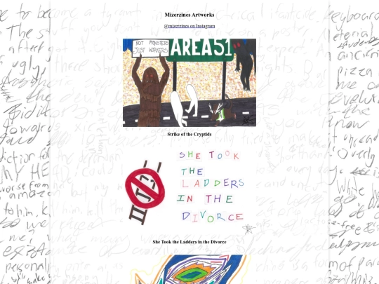 mizerzines screenshot