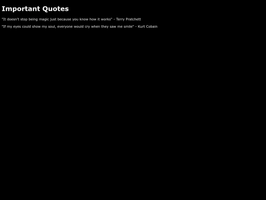 Quotes screenshot