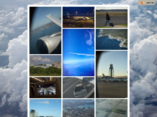 flights screenshot