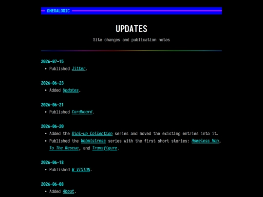 updates screenshot