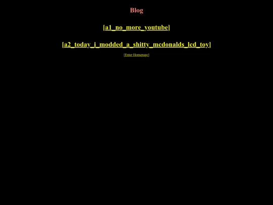 blog screenshot
