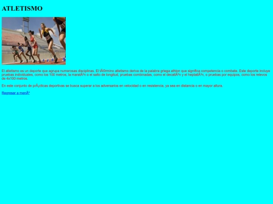 ATLETISMO screenshot